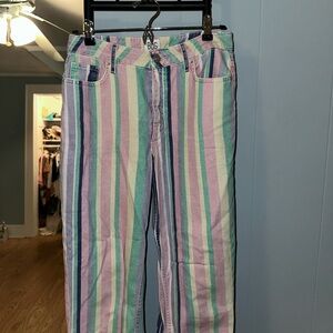 BDG Pastel Striped Jeans